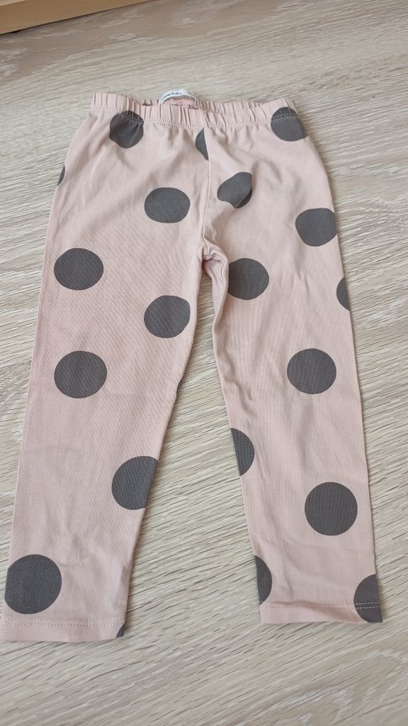 Legginsy, kropki, grochy, r.92 Sinsay