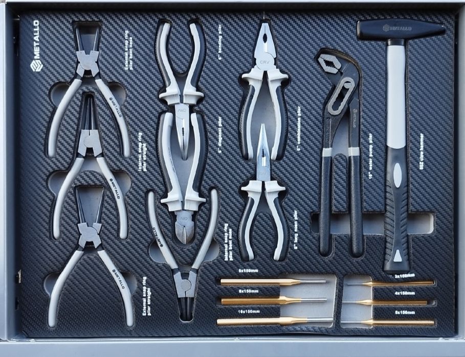 Nowa XXL szafka narzedziowa 8 wyposażonych szuflad wózek narzędziowy