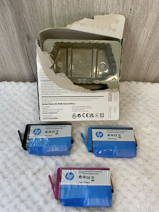 Tusze kolorowe i czarny Hp 364