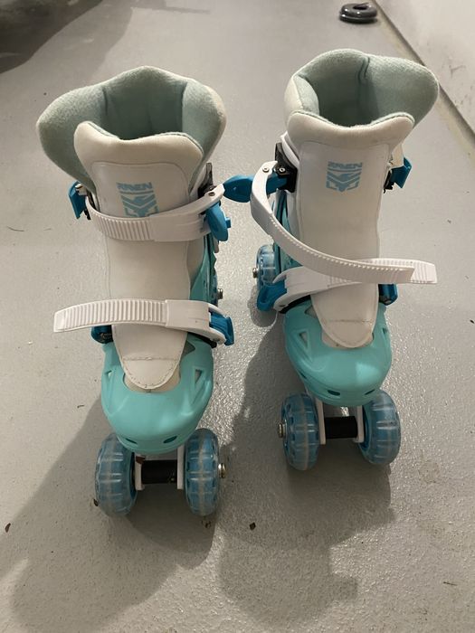 Rolko-Wrotki 3w1 Regulowane RAVEN Balloon Mint 29-32