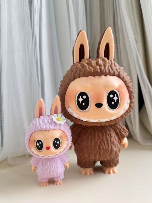 Labubu narizinho de coração  série labubu 13cm