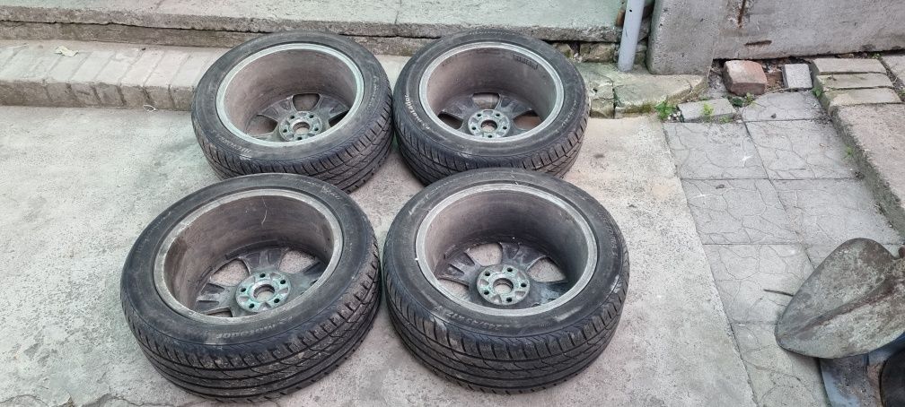 Оригинальные диски Audi  R17 5×112 7.5J ET 56 цо 57.1 колеса в сборе