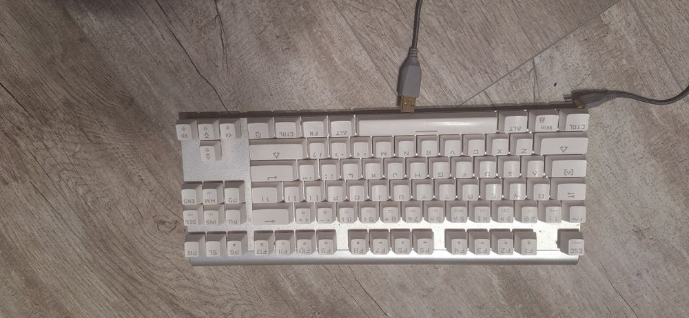 Klawiatura gamingowa MOTOSPEED CK101 Outemu Red Biały