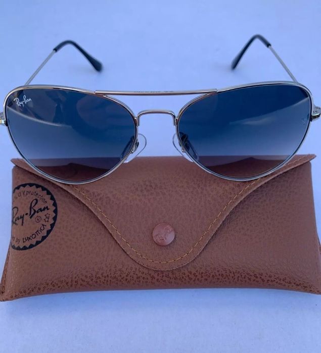 Окуляри очки Ray Ban Aviator RB3025 58-14 мм 003-32 оригінал, США