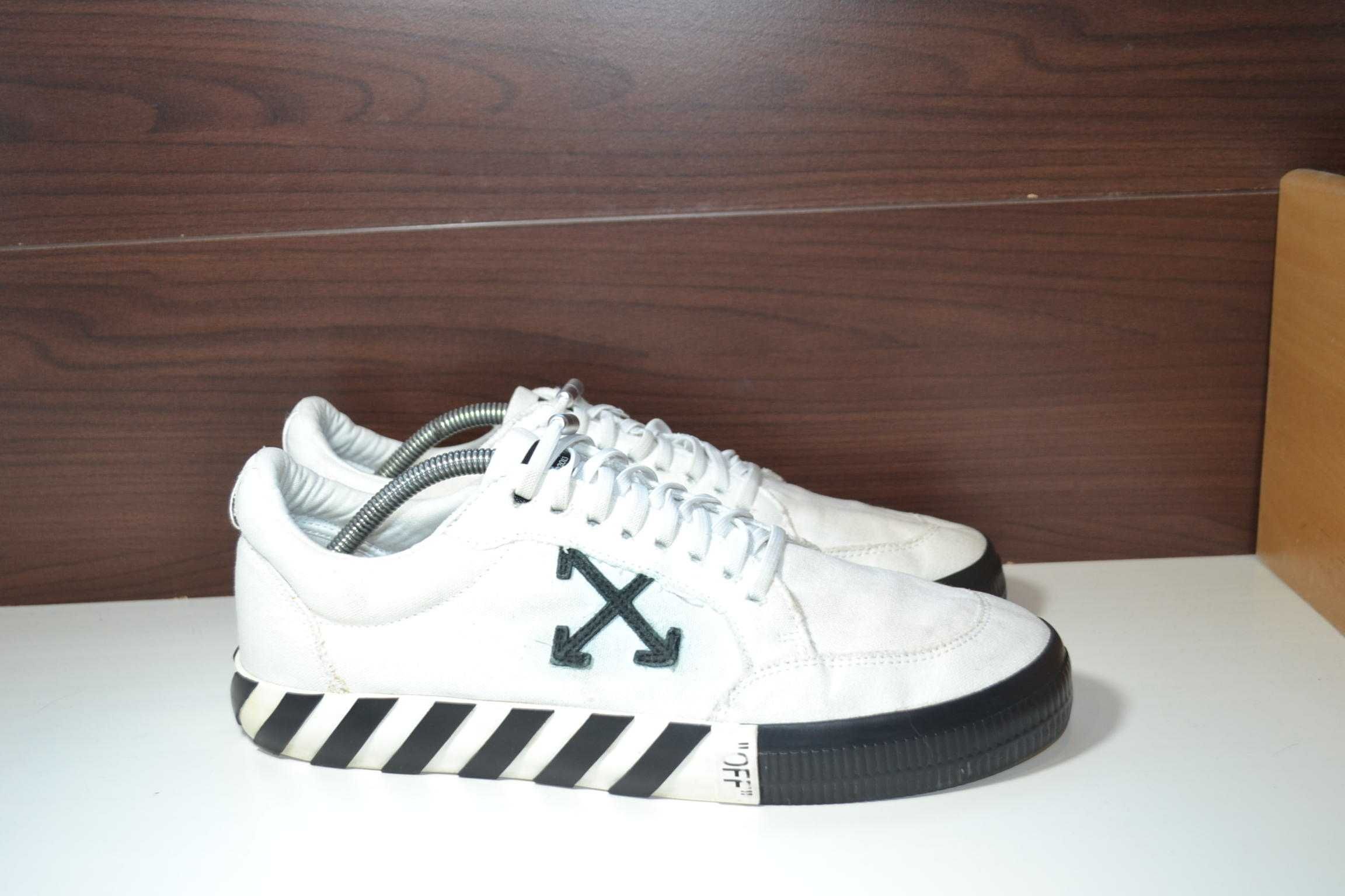 off-white vulcanisid sneakers 46р кеды кроссовки оригинал