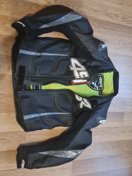 Kombinezon skórzany 4SR RR Evo III Grey Storm