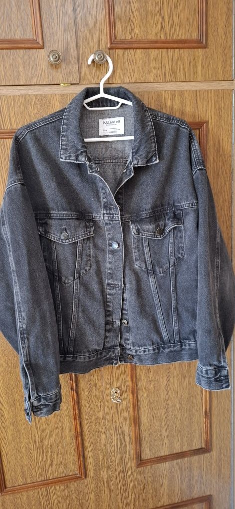 Kurtka jeansowa oversize rozmiar S