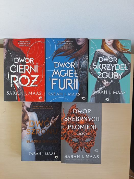Sarah J Maas Dwór cierni i róż 1-5