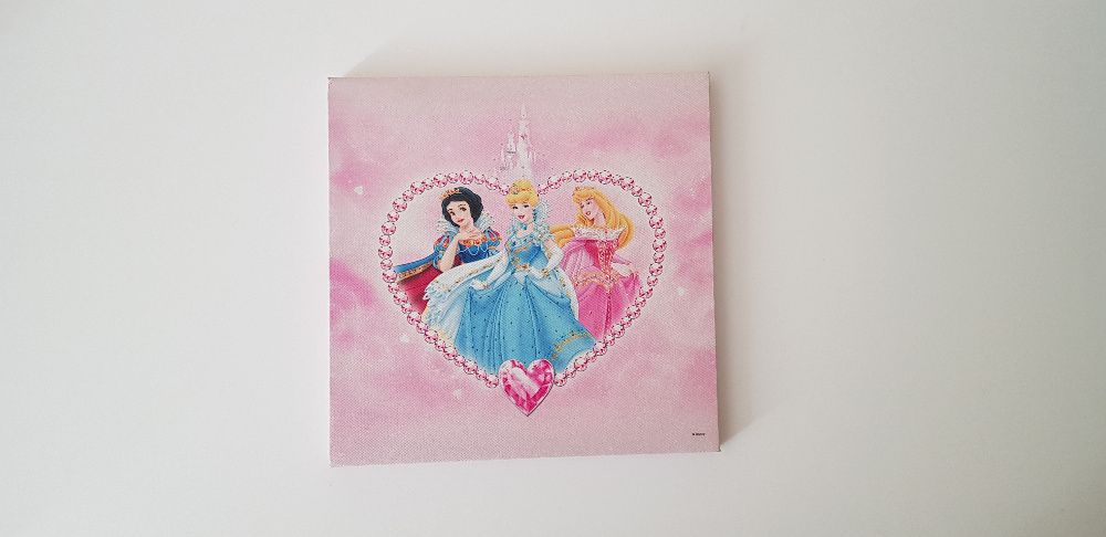 Obraz / obrazek na ramie dla Królewny Disney