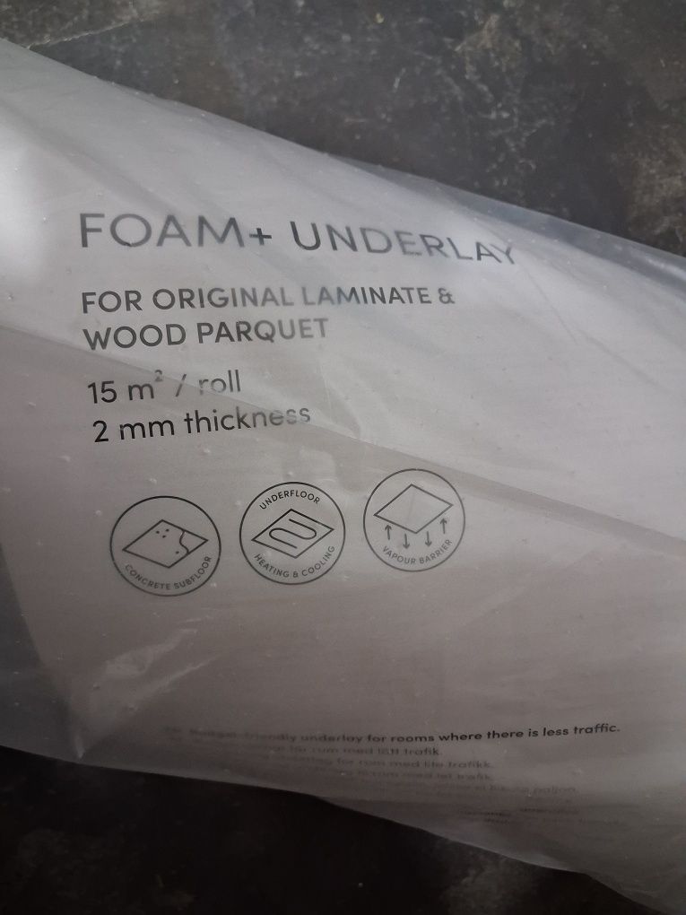 Pergo podkład pod panele 15m2
