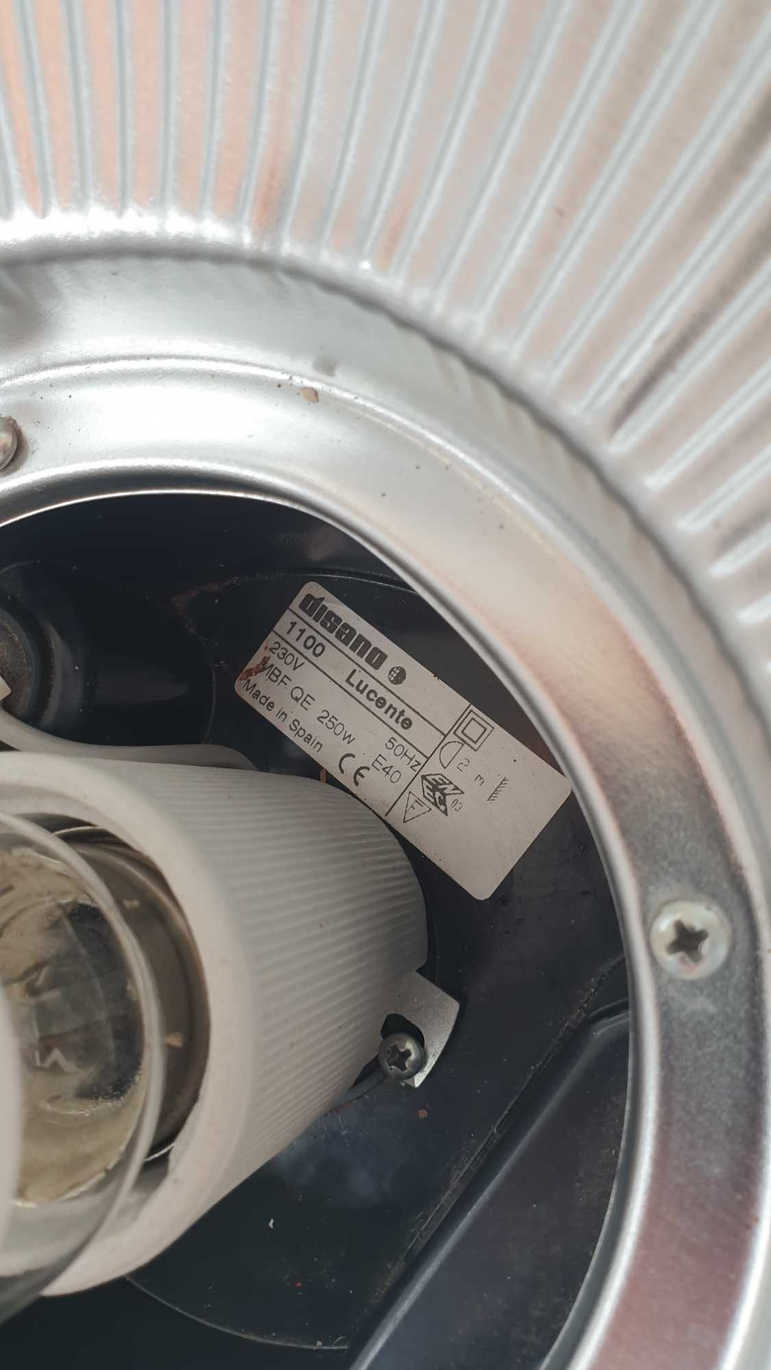 Luminária Estilo Industrial DISANO 1100 Lucente inclui Lâmpada 250w