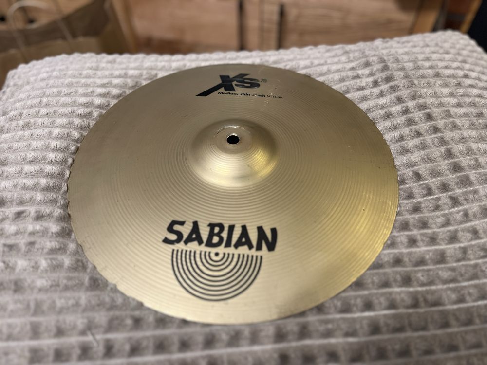 Talerz blacha crash Sabian XS Medium thin crash 14 cali