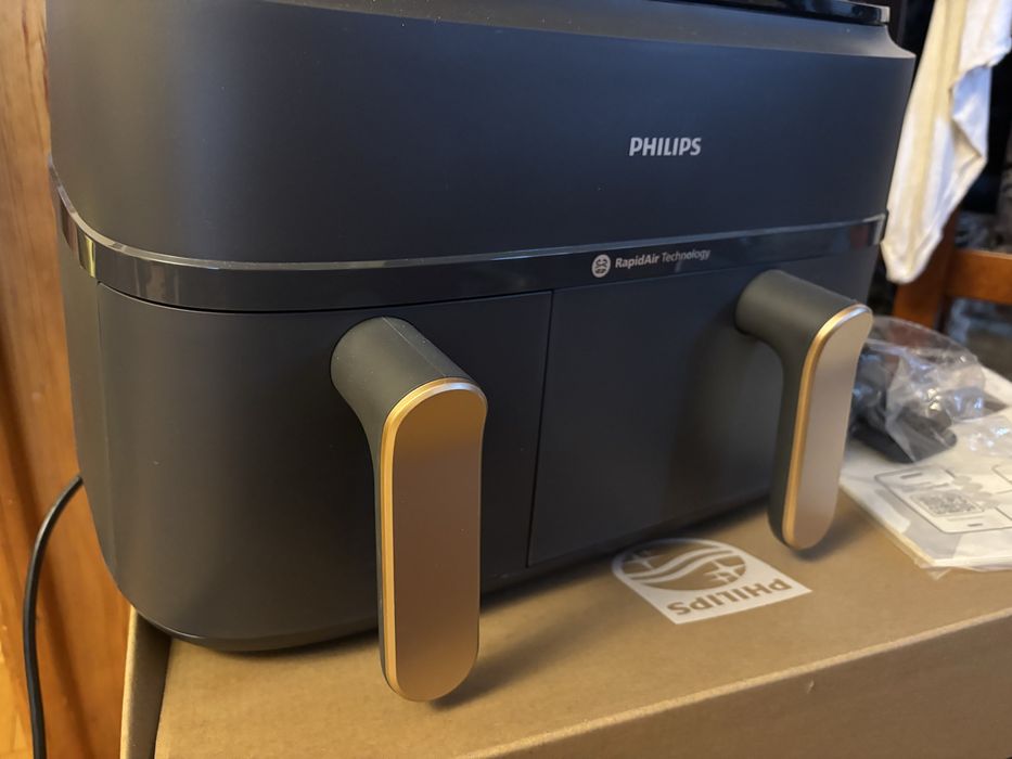 PHILIPS Airfryer 3000 Series Dual Basket nowy NA352/00
