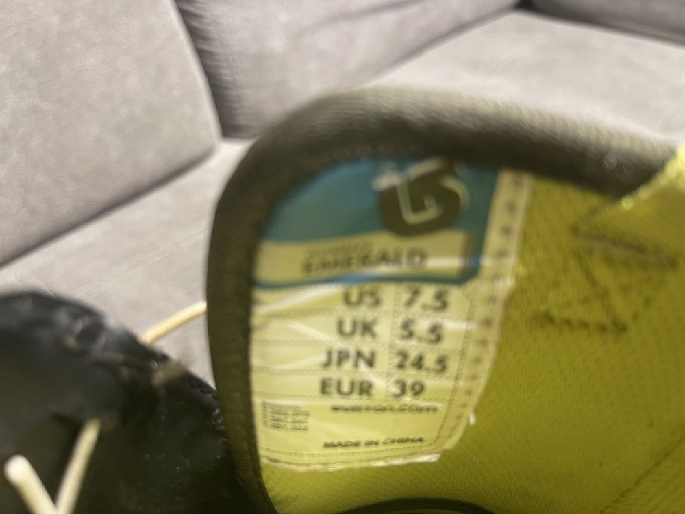 Buty snowboardowe Burton 39 zaciagane jak moto