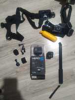 Kamera Go Pro Hero 5 + akcesoria + 2x aku + ładowarka
