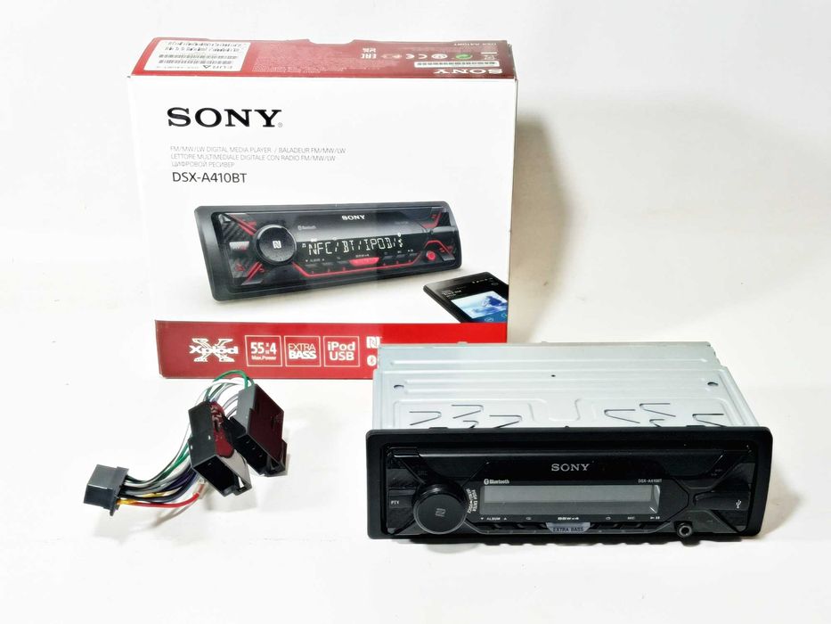 Radioodtwarzacz Sony DSX-A410BT 1-DIN 4x55 W
