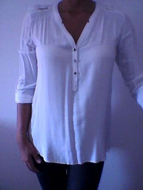 Camisa branca (nova) - 38.