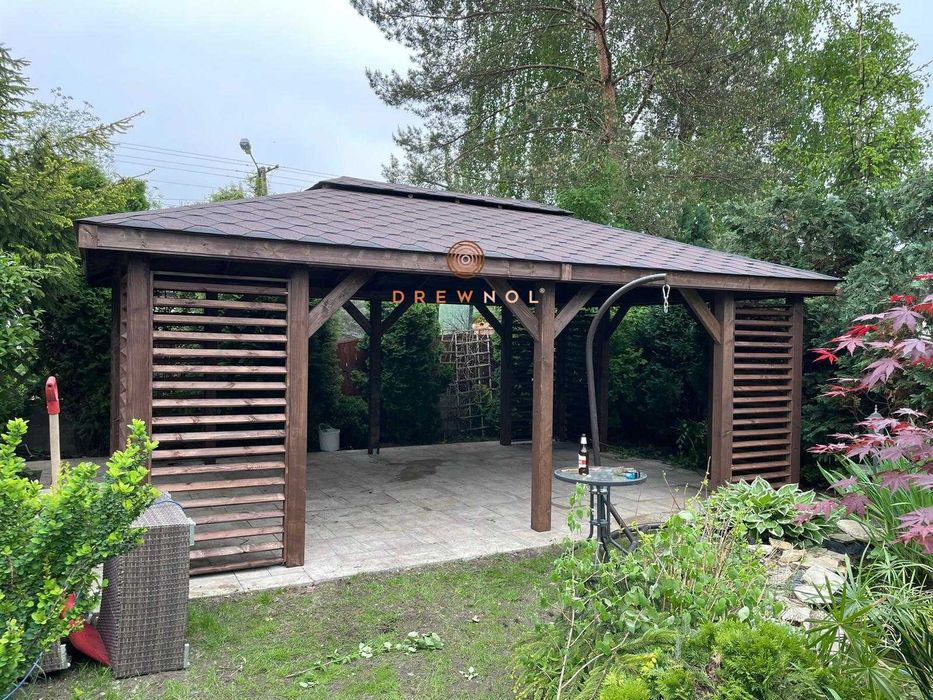 Altanka ogrodowa, altana, altanki, wiaty, wiata drewniana, drewutnia