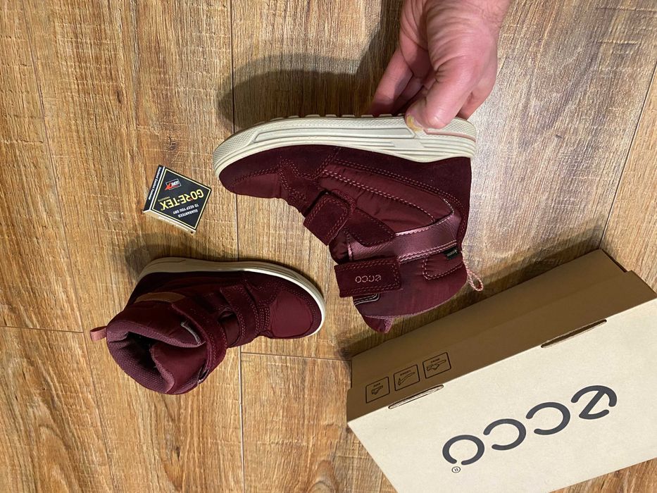 Ecco Gore-Tex термо ботинки зимние сапожки черевики детские ECCO р.30