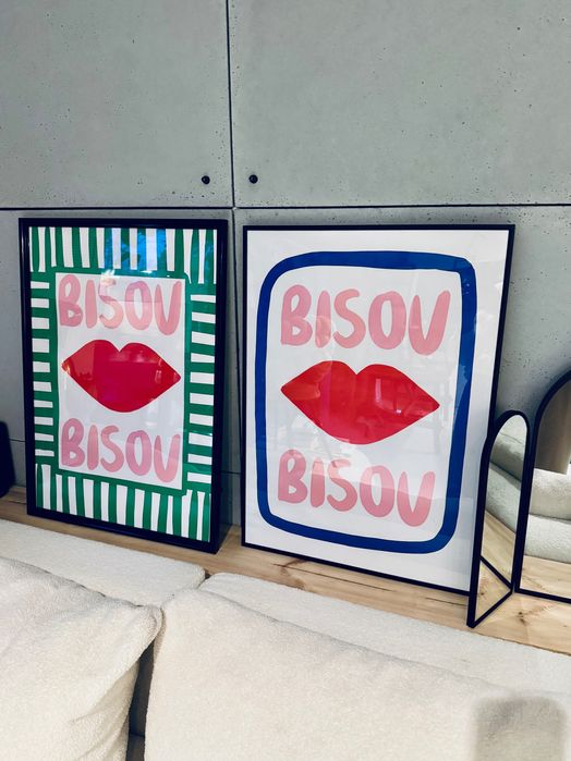 Bisou 2 plakaty 50x70
