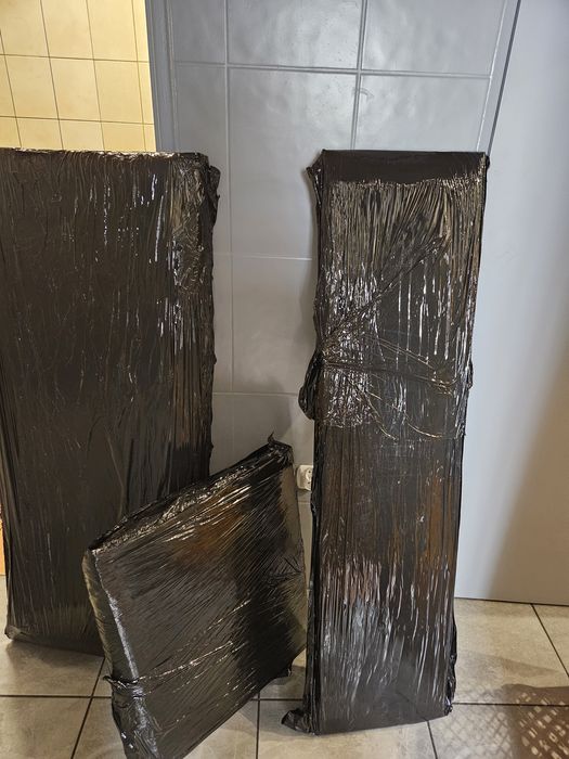 SZAFA Star S 60 cm 2 drzwiI 2 szuflady  WENGE / BIAŁA