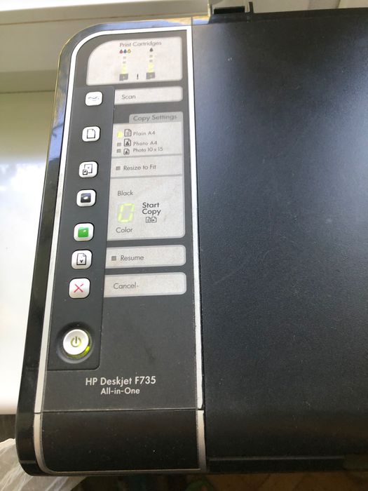 Urządzenie wielofunkcyjne HP DeskJet F735