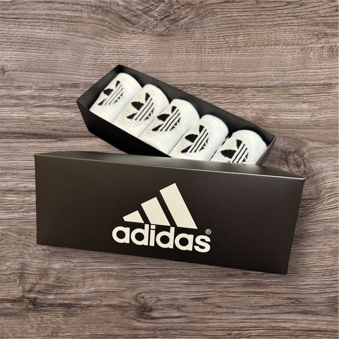 Подарункові бокс  шкарпеток Адідас 5 пар |Шкарпетки adidas набори