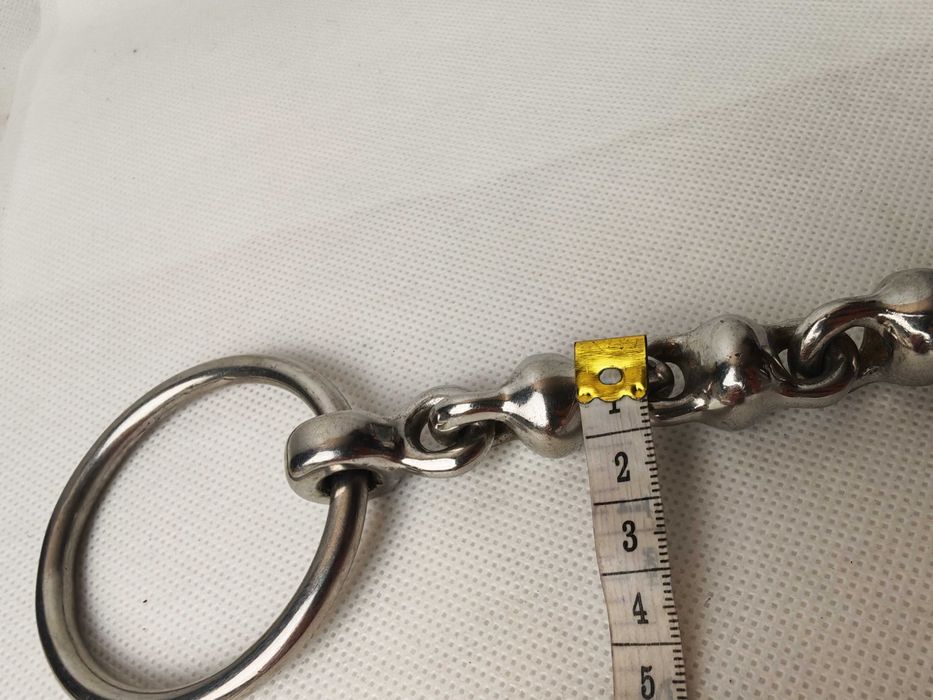 Wędzidło wielokrotnie łamane 12 cm