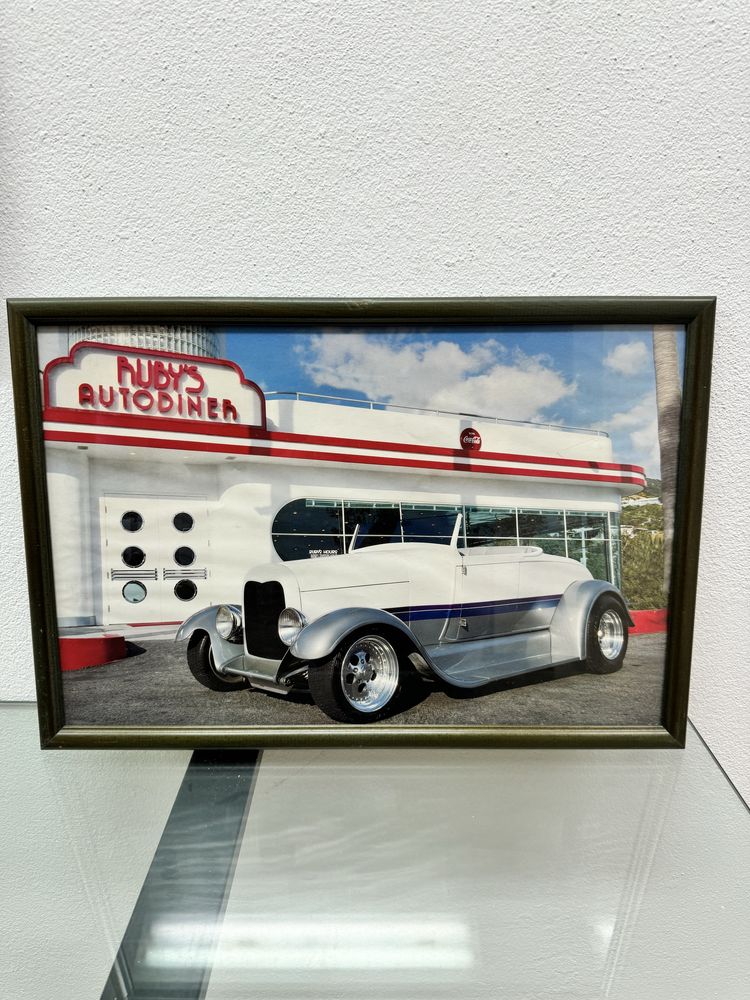 Conjunto quadros Carros Antigos