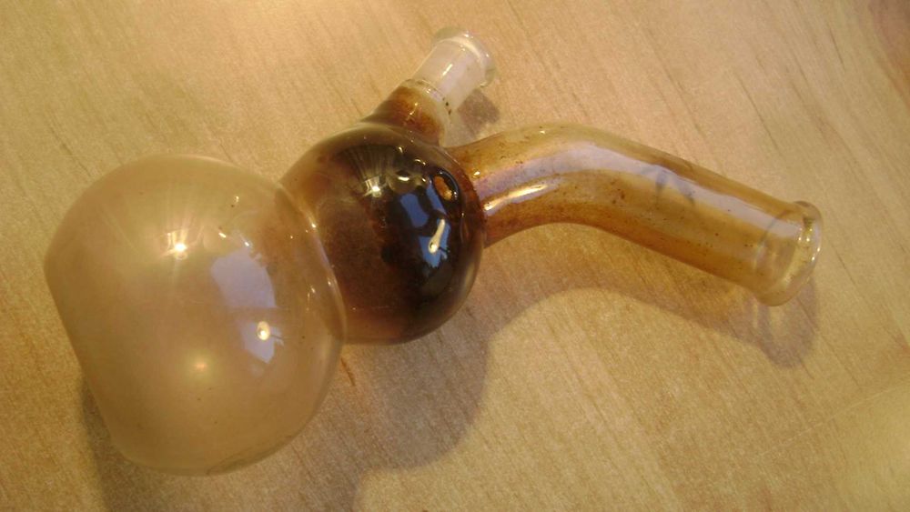 Starocie z PRL - Trafika = Shisha szklana niekompletna do rozpoznania