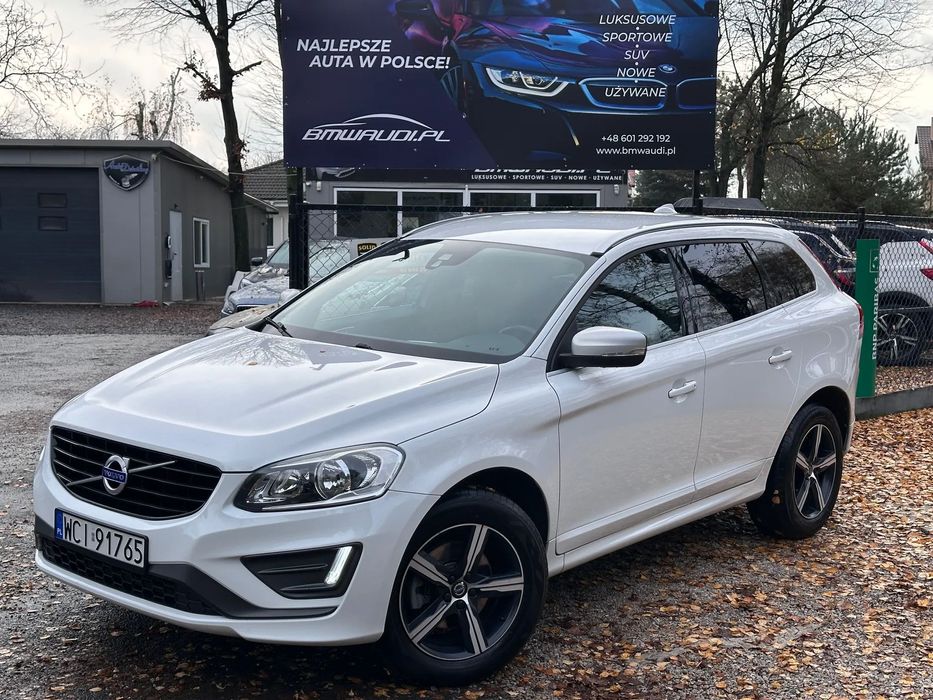 Volvo XC 60 R Designe Automat Skóry Navi PDC Hak Zadbany Sprawdź