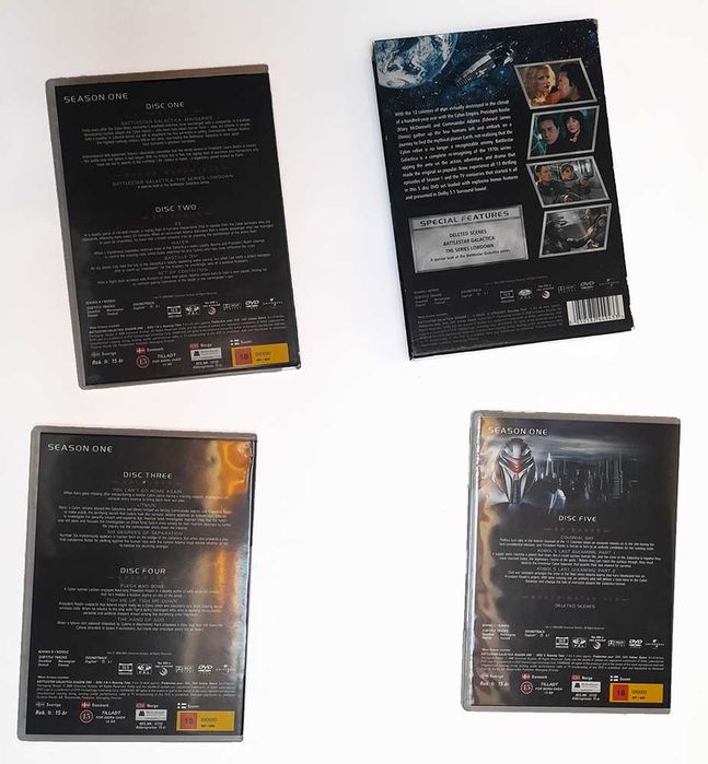 Filmes DVD BatleStar – Galactica Serie completa 25 DVD