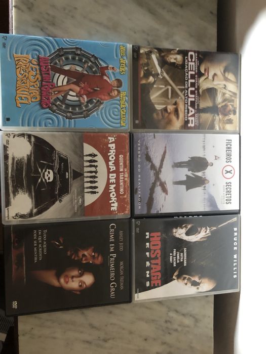 Lote de dvd’s em portugues