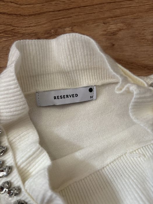 Piekny elegancki sweter rederved M