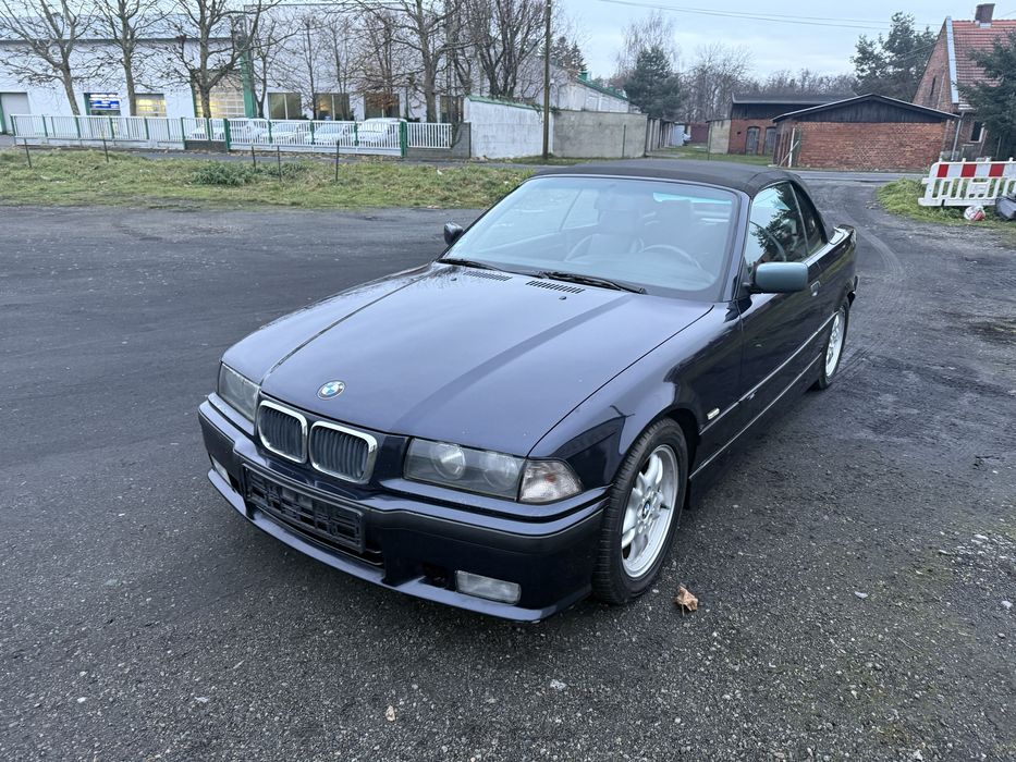 BMW e36 cabrio M pakiet z Vinu Sportsize Klima Skóra