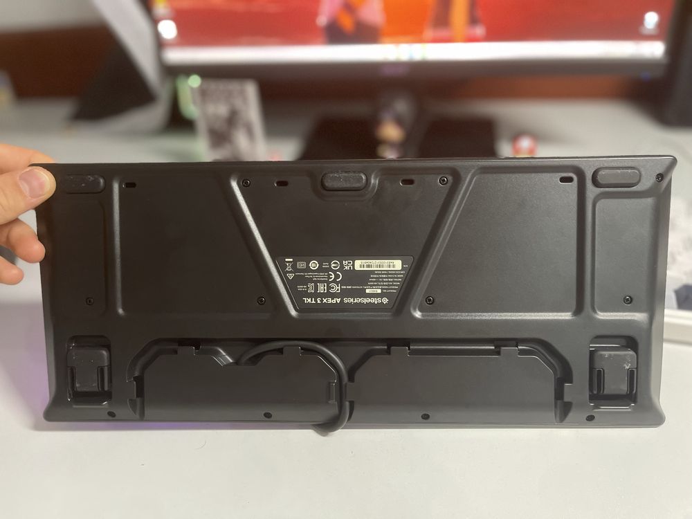 Klawiatura SteelSeries Apex 3 TKL - JAK NOWA! Z ORYG. PUDEŁKIEM!