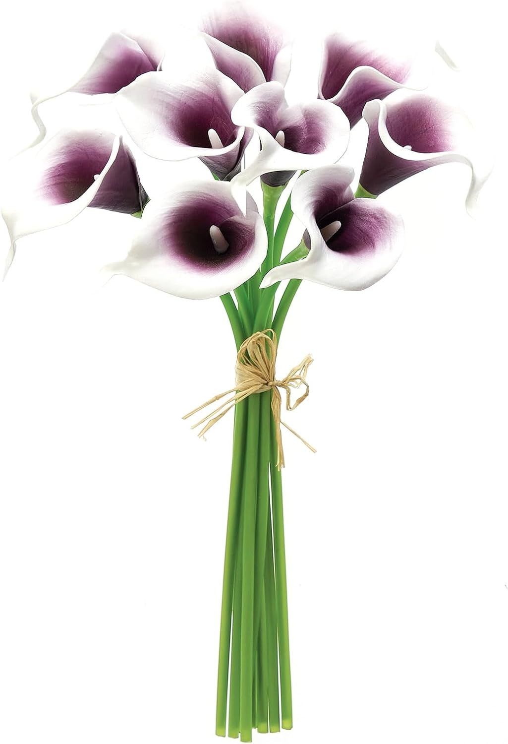 Sztuczny Bukiet Kwiatów Calla Lilia 20 Szt wys. 30 cm