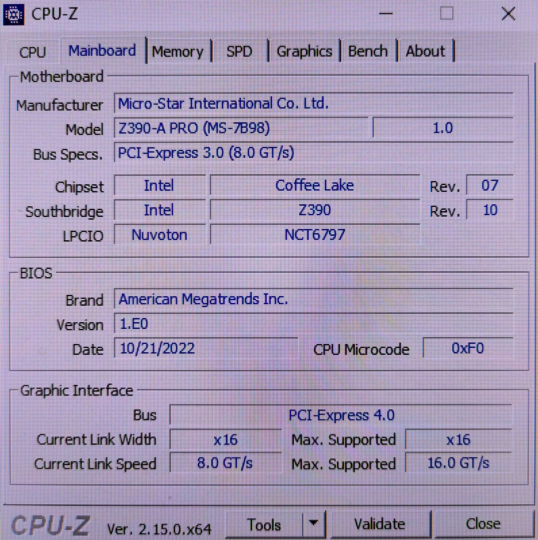 Комплект MSI Z390-A PRO + Intel Core i7-8700K