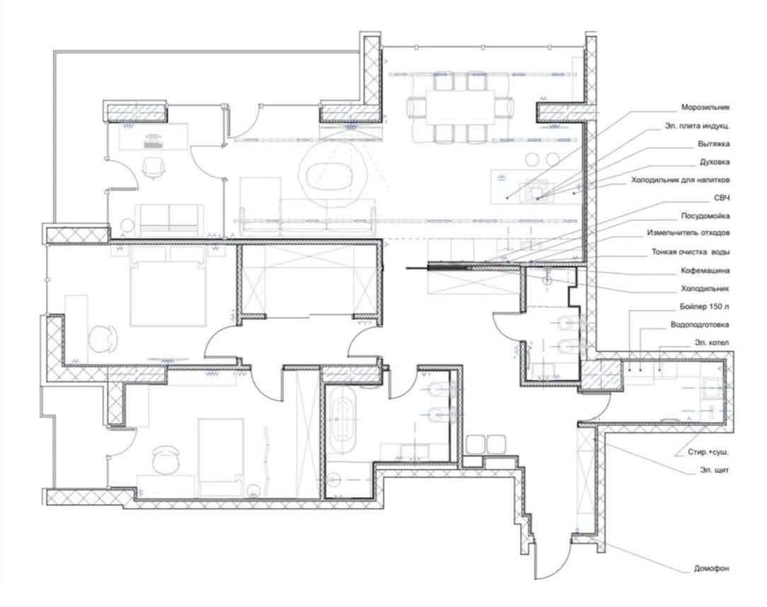 ЖК Новодворянский 152 м2. Панорама Loft Башни Небо Комфорт Сити К-12