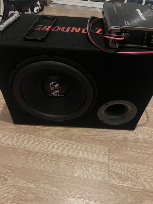 Subwoofer mais amplificador