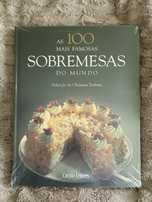 Livro 100 mais famosas sobremesas - Círculo de Leitores