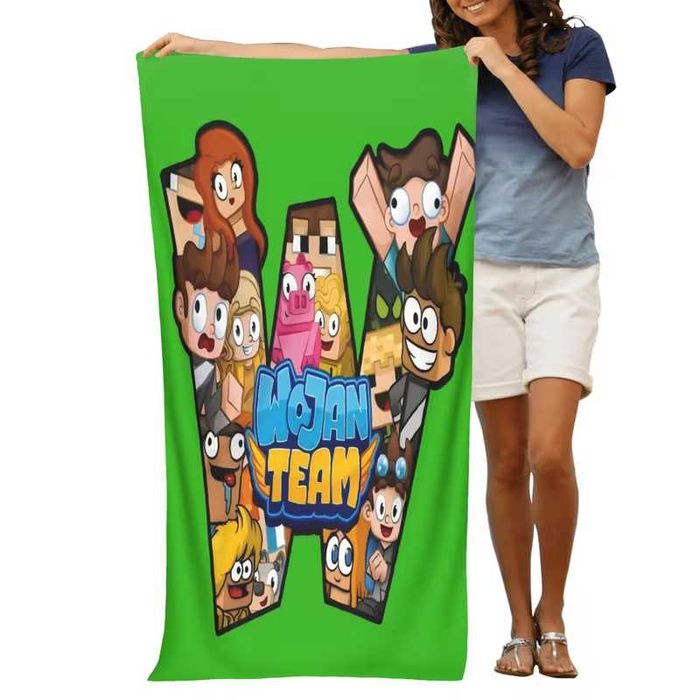 Nowy koc flanelowy Wojan