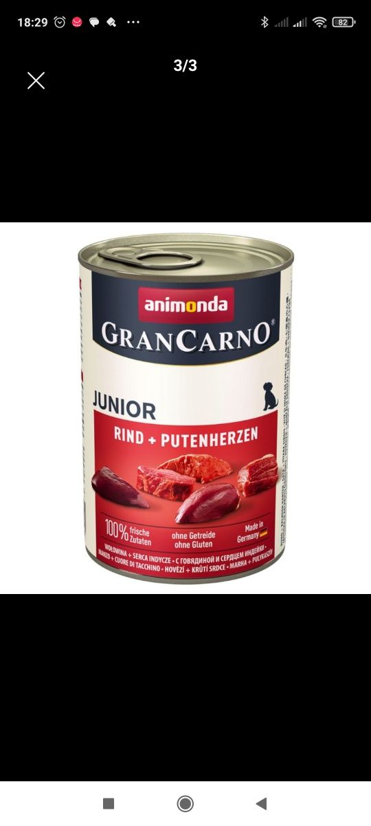 Animonda Grancarno Junior 400 g