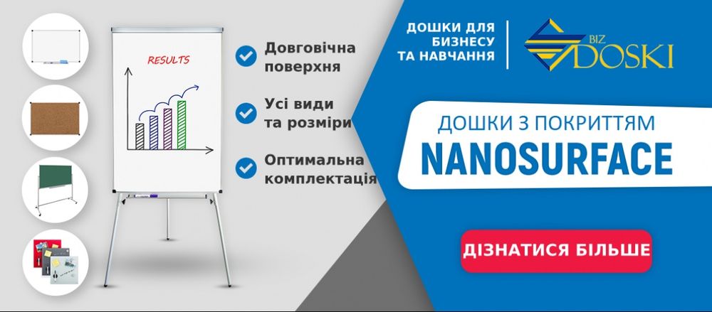Біла дошка. Магнитно-маркерная доска. Дошка для проектору