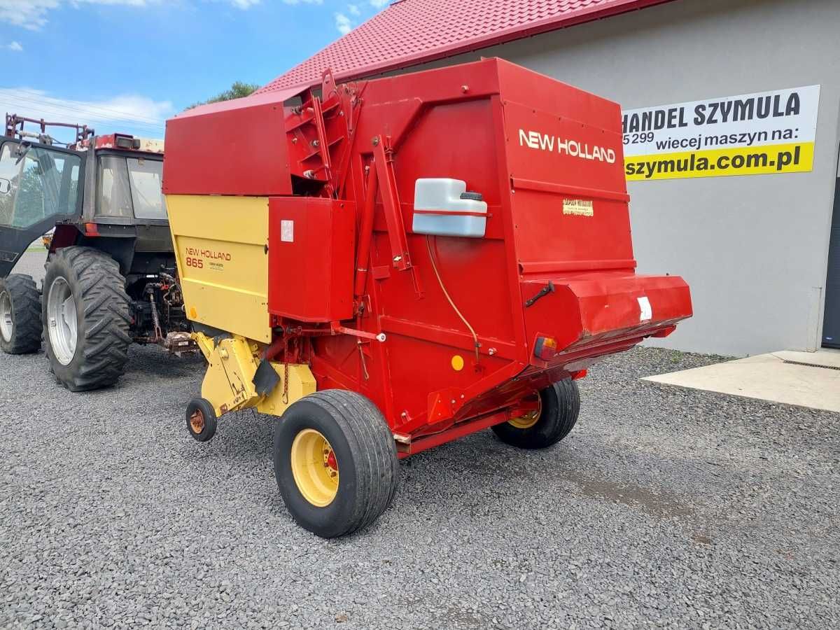 PRASA ROLUJĄCA NEW HOLLAND 865, Siatka, łańcuchowa