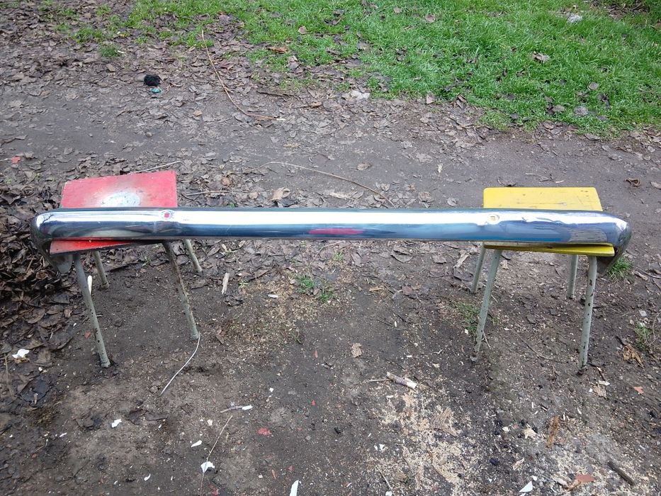 Задний бампер Москвич 412