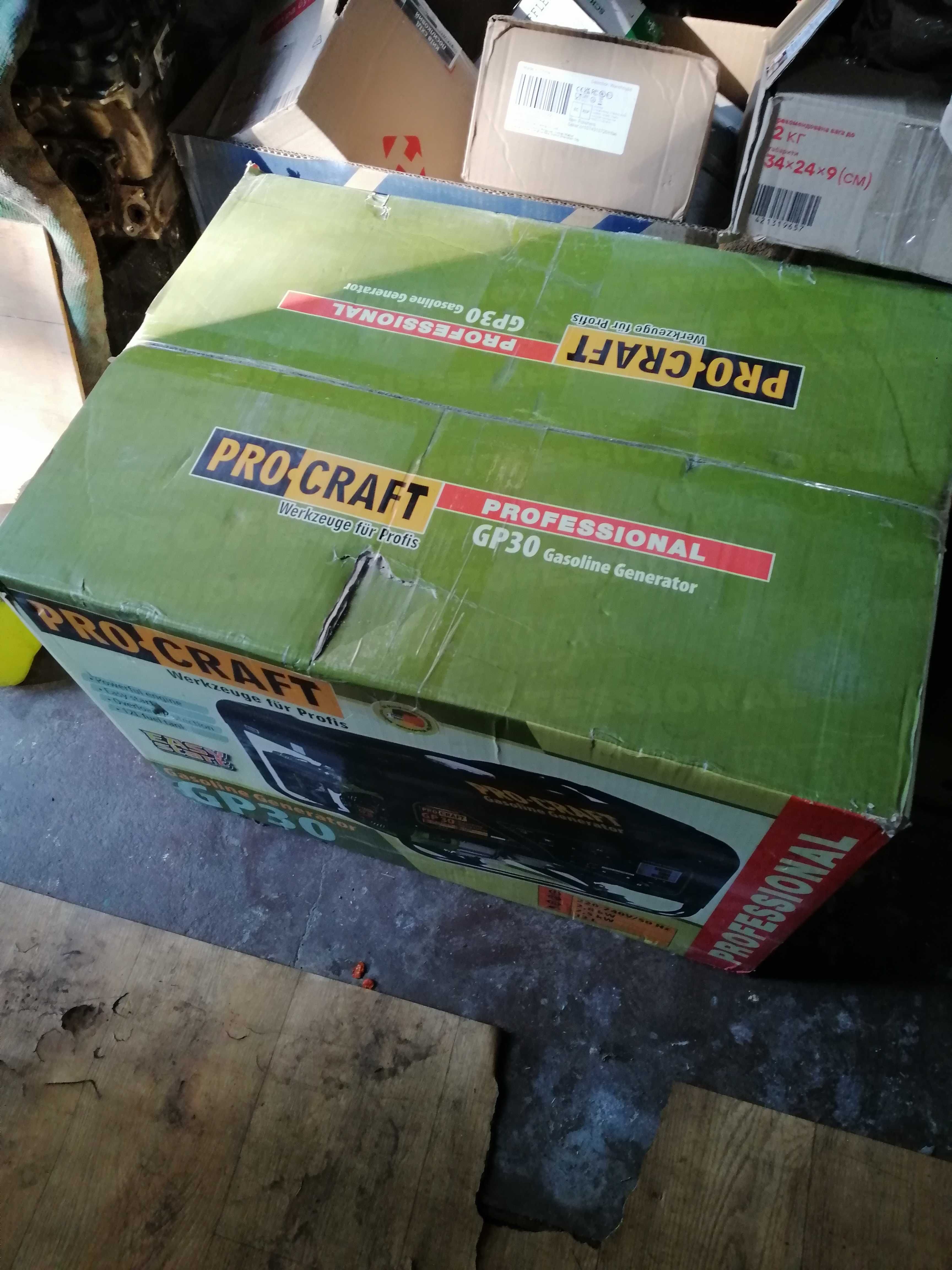 Генератор бензиновый Procraft GP30 2.5 кВт