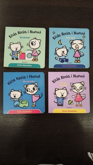 Kicia Kocia i Nunuś książki