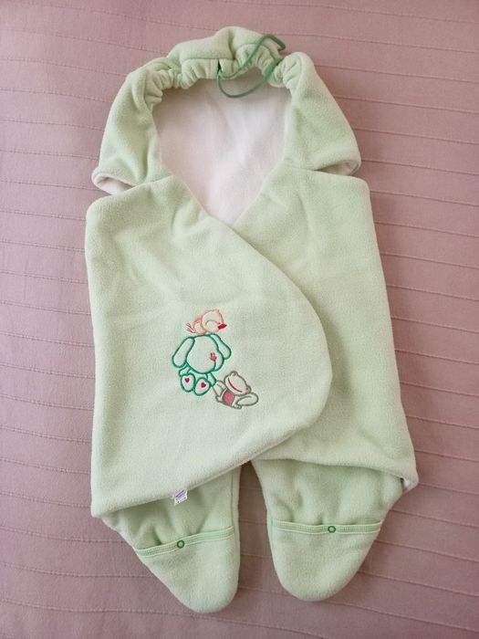 Зимовий флісовий плед, конверт, кокон у візочок, коляску. Стан нового