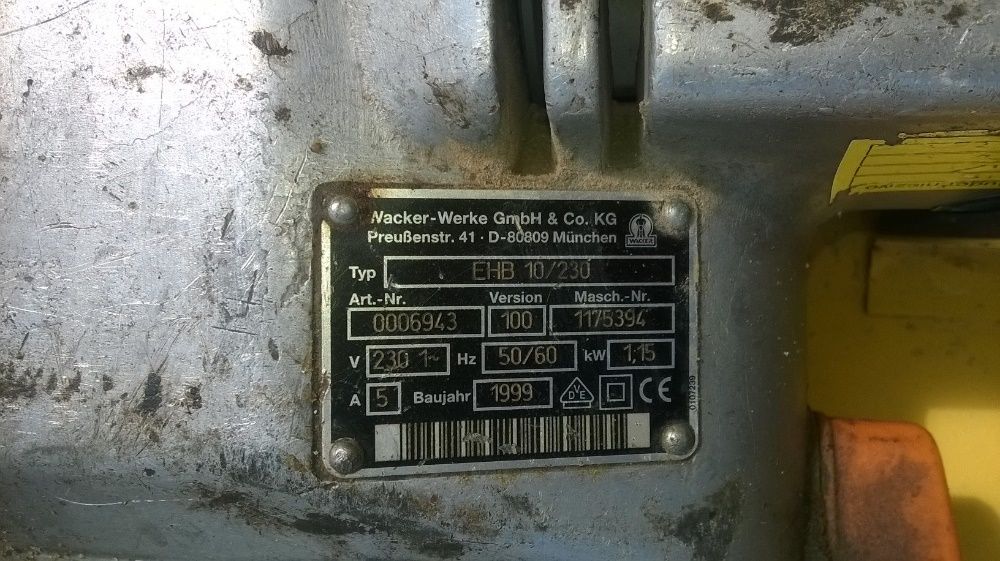 Sprzedam młot wyburzeniowy WACKER
